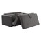 Homeroots 63" Gray Fabric Sleeper Sofa 574001 - alternate 9