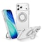 Alpha Digital iPhone 17 PRO Case w/ Magnetic Ring Stand- Full Protection, Soft Flex -360 shockproof IP17PR-CLEAR - alternate 1