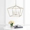 Jonathan Y Gatsby 23" 4-Light Adjustable Iron Rustic Glam LED Pendant, Antiqued White JYL7520A - alternate 7