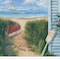Homeroots Beach Cottage 1 White Framed Print Wall Art 407574 - alternate 5