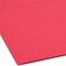 Smead Folders, 2 Fasteners, 1/3 AST Tab Cut, Letter, 50/BX, Red PK SMD12740 - alternate 2