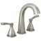 Delta Stryke Two Handle Widespread Bathroom Faucet, 5.81 in, Lumicoat Stainless 35775-SS-PR-MPU-DST - alternate 1