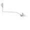 Jonathan Y Frank 35" Iron Retro Swing LED Wall Sconce, White JYL9067A - alternate 4