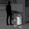Hls Commercial 13 gal Oval Indoor Metal Can, Silver, Open Top, Stainless Steel, 11.4 in HLS13STVM - alternate 6