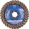 Pferd PFERD Flap Disc, PVL-R, POLIVLIES CURVE, 5in x 7/8, Coarse, Aluminum oxide 45923 - alternate 8