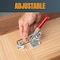 Powertec Toggle Clamp, 700 lbs Cap., 431 Adjustable U Bolt Latch, Antislip Hand Grip 20307N - alternate 5