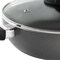 Oster Clairborne 9.5 Inch Non Stick Aluminum Wok with Lid in Granite Grey 82950.02 - alternate 6