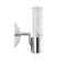 Jonathan Y Bolha 10.75" 2-Light Minimalist Modern Bubble Acrylic/Iron Integrated LED Vanity Light, Chrome JYL7223A - alternate 12