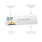 C-Line Products 2-1/2" x 8-1/2" Medium White Scored Name Tent Cardstock for Laser/Inkjet Printers, 100/BX 87587 - alternate 3