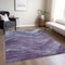 Homeroots 8' X 10' Purple And Gray Abstract Washable Indoor Outdoor Area Rug 618175 - alternate 7