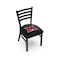 Holland Bar Stool Co BlackLogo Chair, VinylSeat L00418Mia-OH - alternate 1