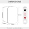 Simple Deluxe Portable Mini Fridge, 4L/6 Can Cooler and Warmer Compact Refrigerator for Skincare, Cosmetics, Beve HKFRIGMINI4PNK - alternate 3
