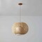 Vidalite Fos 1-Light Pendant with Woven Bamboo and Linen Shade, Brushed Brass Canopy, Adjustable Height CE1009202 - alternate 6