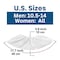 Protectx Disposable Shoe Cover, CPE, White, Slip Resistant Sole: Yes , XL SC-25-XL-WH-100 - alternate 2