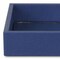 Homeroots 10in Navy Blue Rectangular Wood Handmade Tray 483297 - alternate 6