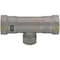 Viega MegaPressG tee P1 1 P2 1 FPT 0.75 carbon steel zinc-nickel coating 25416 - alternate 1