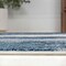 Jonathan Y Zoe Contemporary Bohemian Abstract Marble Navy/White 2 ft. x 8 ft. Runner Rug SEU302A-28 - alternate 6