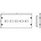 Siemens ALPHA 630 Universal Circuit breaker kit 5x 3VA10-11/100A/160A 3+4-pole 8GK6730-4KK33 - alternate 2