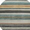 Homeroots 8' Beige Gold And Brown Round Striped Washable Indoor Outdoor Area Rug 618252 - alternate 6