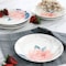 Martha Stewart 8 Inch Fine Ceramic 6 Piece Floral Decorated Dessert Plate Set 128866.01 - alternate 6