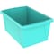 Storex Medium Classroom Storage Bin, Teal 61478U06C - alternate 1