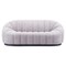 Homeroots 85" Light Gray Upholstered Curved Sofa 557023 - alternate 1