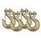 Mytee Products 4Pk G70 5/16in Clevis Slip Hook w/ Latch 4700 # WLL Trailer Safety Chain Hook, 4PK GH516-Lx4 - alternate 4