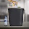 Acrimet Wastebasket, Deskside Bin, 6.75 Gallon/ 27 Quart/ 24 Liter (Plastic) (Black Color), 4PK 577.2 - alternate 8