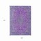 Homeroots 9' X 12' Purple And Gray Medallion Washable Indoor Outdoor Area Rug 616296 - alternate 8