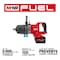 Milwaukee Tool M18 FUEL 1 in. D-Handle High Torque Impact Wrench with ONE-KEY Kit 2868-22HD - alternate 7