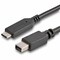 Startech.Com 1.8m / 6 ft USB-C to Mini DisplayPort Cable - USB C to mDP Cable - 4K 60Hz - Black CDP2MDPMM6B - alternate 1