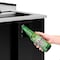 Koolmore 25 in. Commercial Bottle Cooler in Black with Built-In Opener, ETL Listed, 5 cu. ft. KM-BOC25-BK - alternate 7