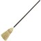 Rubbermaid Commercial Wood Handle Lobby Corn Broom, Corn Fiber Bristle, 12in Brush Face, 38in Overall Length, Wood Handle 6373BRO - alternate 1