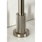 Kingston Brass Double-Handle Widespread Kitchen Faucet with Knurled Handle and Brass Sprayer, Brushed Nickel KS8728KNLBS - alternate 5