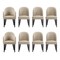Manhattan Comfort 8-Piece Hillman Dining Chair and Arm Chair in Sand 8-DC087AR2-SD - alternate 9