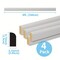 Wrightmaster 3/4 in. x 7/20 in. x 96 in. Pre-primed MDF Crown Molding (4 Pack) ZR-20303 - alternate 3