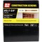 Do It Best No, 8 x 1-3/4'' Star Drive Flat Head Gold Construction Wood Screw, 703 Ct. 5 Lb. DIB200765 - alternate 1