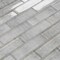 Apollo Tile Gray 11.8 in x 11.8 in Glass Glossy Floor and Wall Subway 4.83 sqft/case, 5PK APLSRA8807A - alternate 9