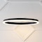 Jonathan Y Baxter 23.5" 1-Light Modern Contemporary Aluminum Integrated LED Hoop Pendant, Black JYL7200B - alternate 8