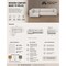 Manhattan Comfort Lukas 118 in Left-Facing 2-Piece Sectional Sofa in Cream SF1635-CR - alternate 4