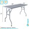 Amgood Folding Table, 24 in W, 60 in L, 31 in H FWT-2460-Z - alternate 4