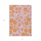 Homeroots 10' X 14' Pink And Copper Floral Washable Indoor Outdoor Area Rug 600041 - alternate 7