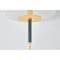 Hudson Valley Lighting Wedgewood 1 Light Wall Sconce in Aged Brass/Soft Studio Green by Mark D. Sikes MDS2200-AGB/SSG - alternate 4