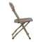 Flash Furniture Kids Folding Chair, Brown Y-KID-BN-GG - alternate 5
