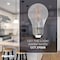 Bulbrite 7 Watt  LED Filament Dimmable A15 Clear Light Bulb with Medium E26 Base, 4 PK 861633 - alternate 4