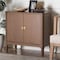Bali & Pari Latifa Storage Cabinet, 2-Door Accent Cabinet with Rounded Edges and Metal Door Pulls 271-14789-ZORO - alternate 9