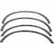 Putco Fender Lip Trim, Full Wheel Well; Black; Stainless Steel; 1.5 Inch Width; With Trim For 4 97265BP - alternate 1