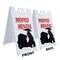 Signmission Moped Rental, A-Frame & 2 Decals Installed, Heavy-Duty Plastic Frame SBHD-D-2436-Moped Rental - alternate 3