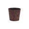 Homeroots 7in Red Recycled Plastic Indoor Outdoor Round Pot Planter 488227 - alternate 1