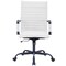 Leisuremod Harris High-Back Faux Leather Swivel Office Chair, Iron Frame HOTBL19WL - alternate 6